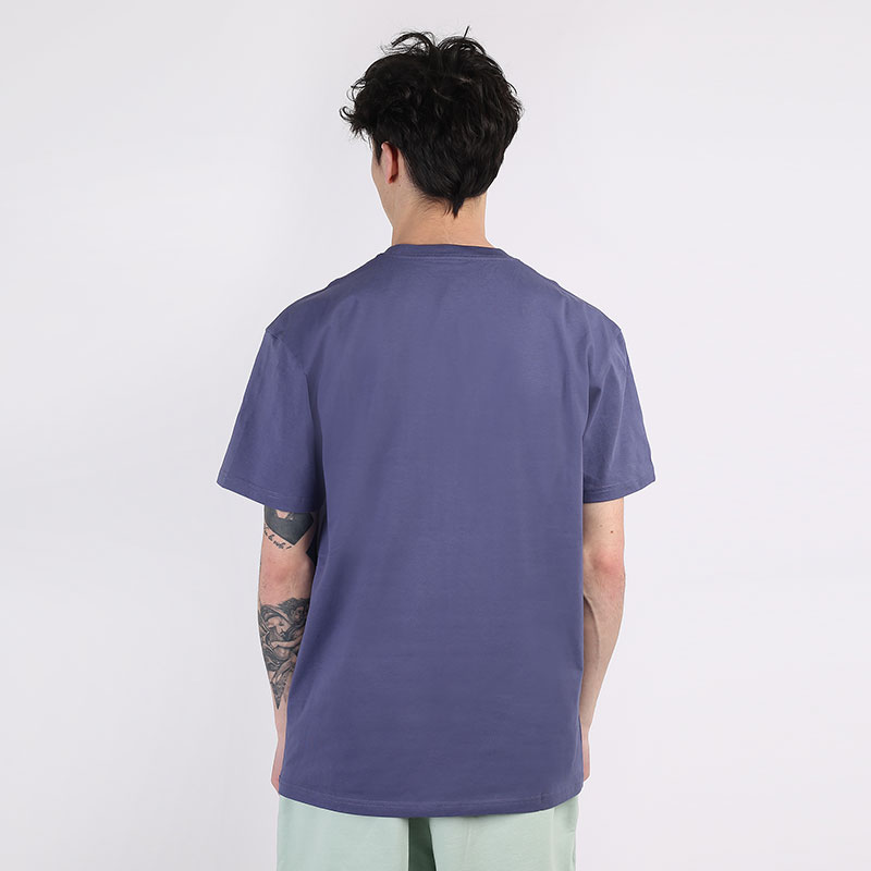 Мужская футболка Carhartt WIP S/S Chasw T-Shirt (I026391-cold viola/gold)  - цена, описание, фото 4